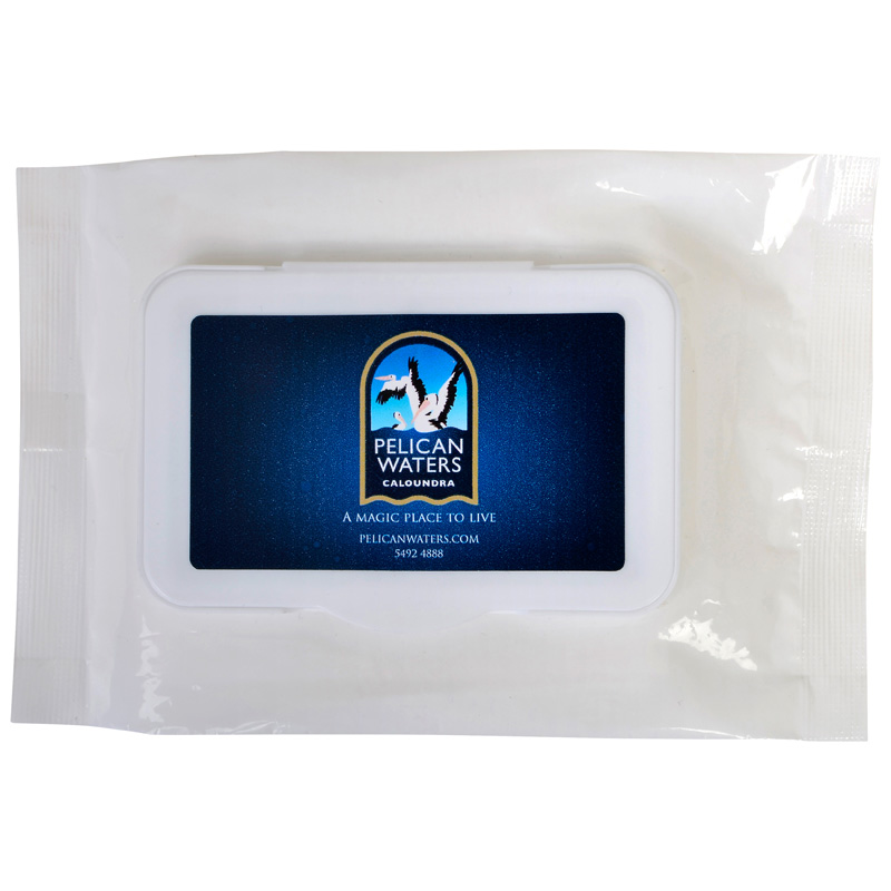 Antibacterial Wet Wipe Packet
