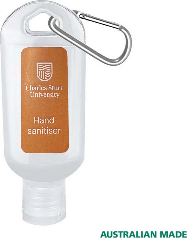 30ml Hand Sanitiser With Cararbiner Made in Australia