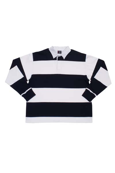 Adult and Kids Striped Rugby image5