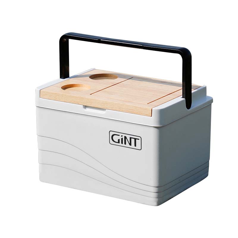 11L Wooden Lid Cooler Box