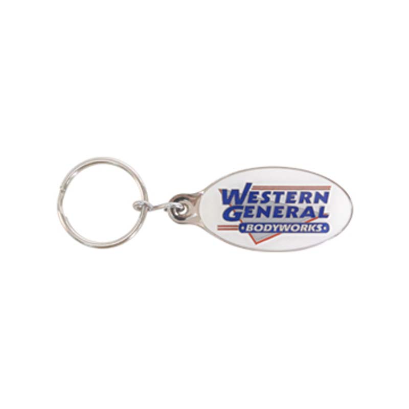 Custom Shaped Embossed Soft Enamel Keyring image2