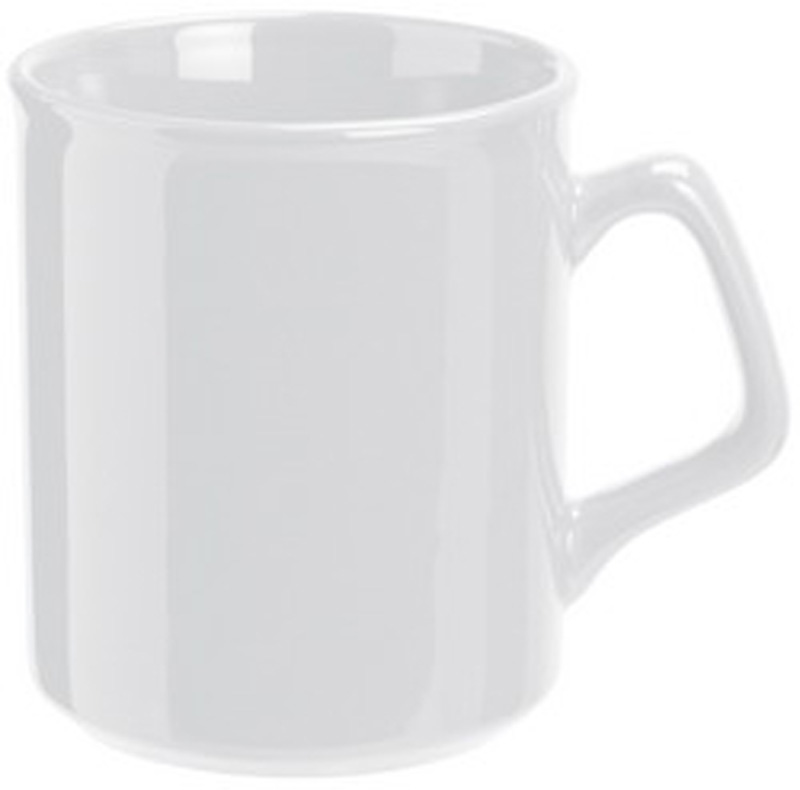 White Classic Flared Coffee Mug