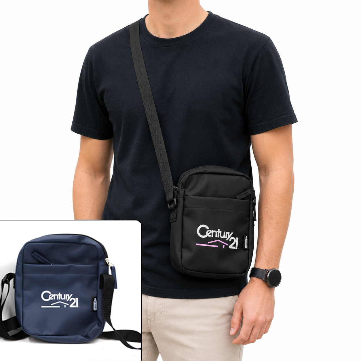 The Traveler RPET Messenger Bag