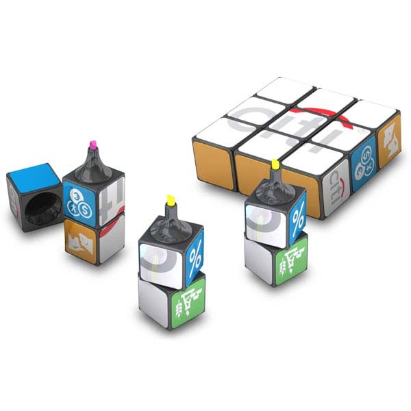 Rubik's Highlighter - Set of 3