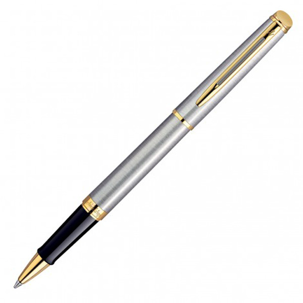 Waterman Hemisphere Rollerball Pen- Black/Gold Trim