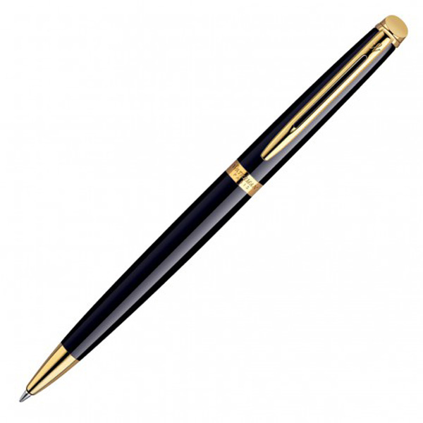 Waterman Hemisphere Rollerball Pen- Lacquer Black/Gold