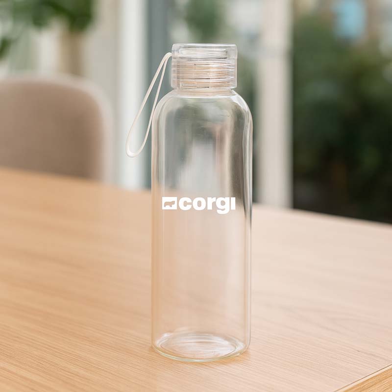 Crystal 750mL Borosilicate Glass Bottle