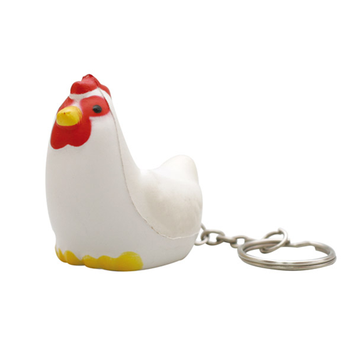 Stress Rooster Key Ring