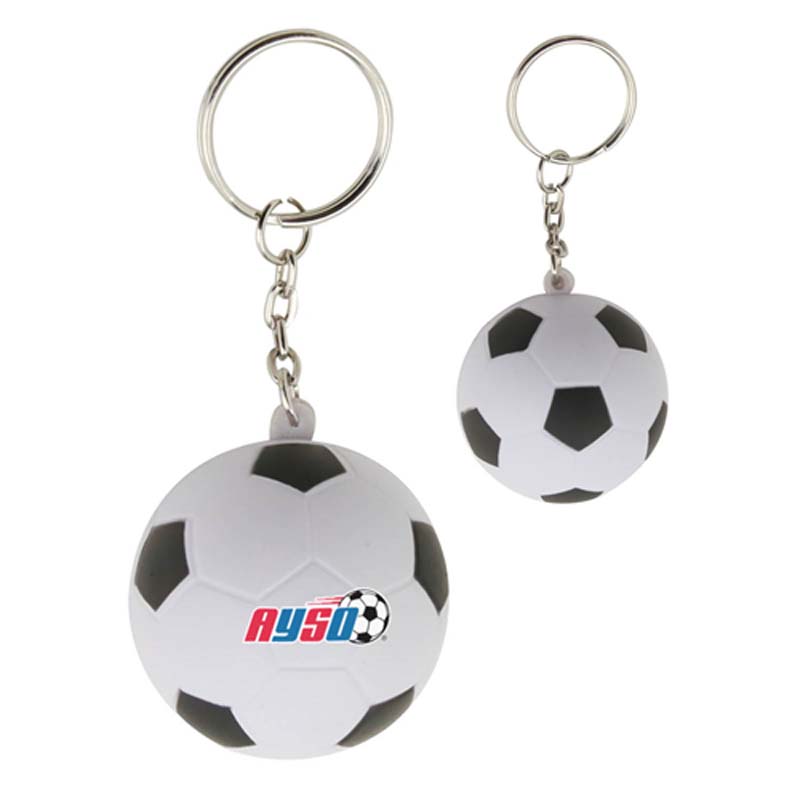 Stress Soccerball Keyring