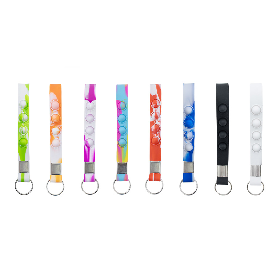 Popper Stress Reliver Key Chain