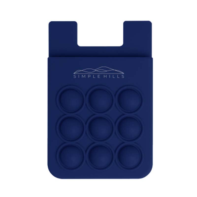 Popper Stress Reliever Silicone Phone Wallet image3