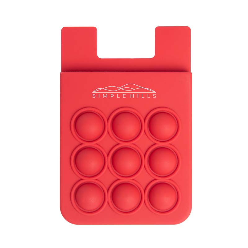 Popper Stress Reliever Silicone Phone Wallet image6