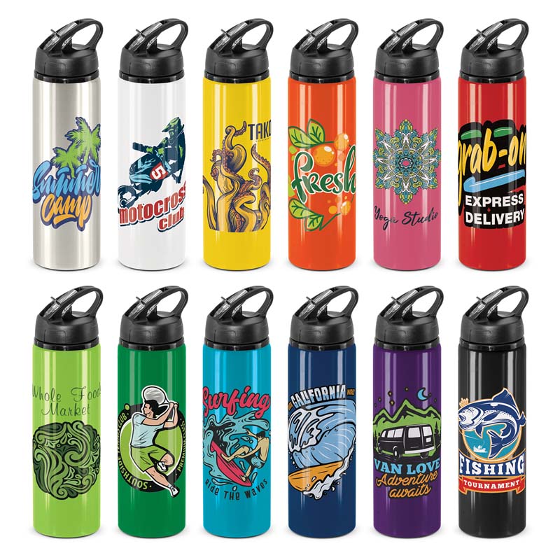 Flip Cap Oasis Aluminium Drink Bottle