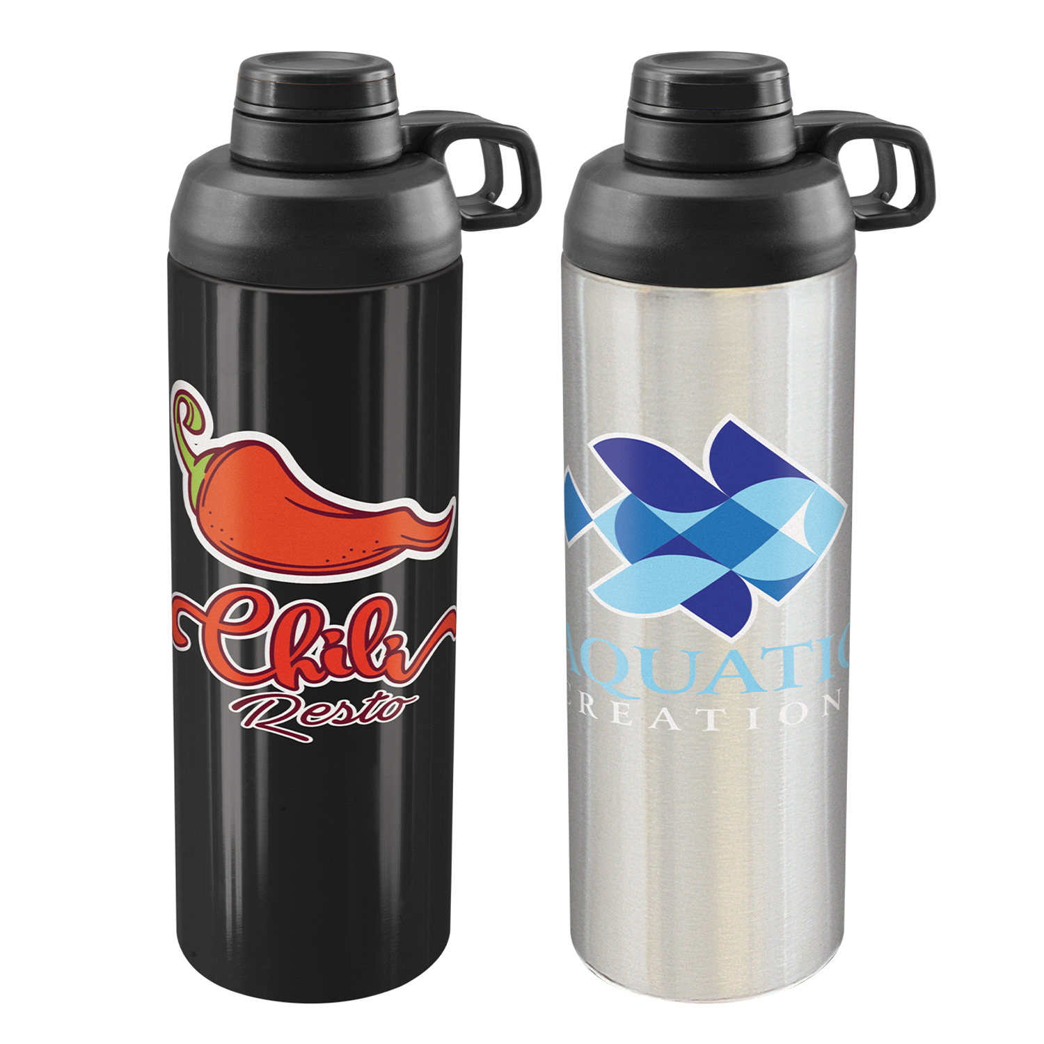 Primo Metal Drink Bottle 900ml