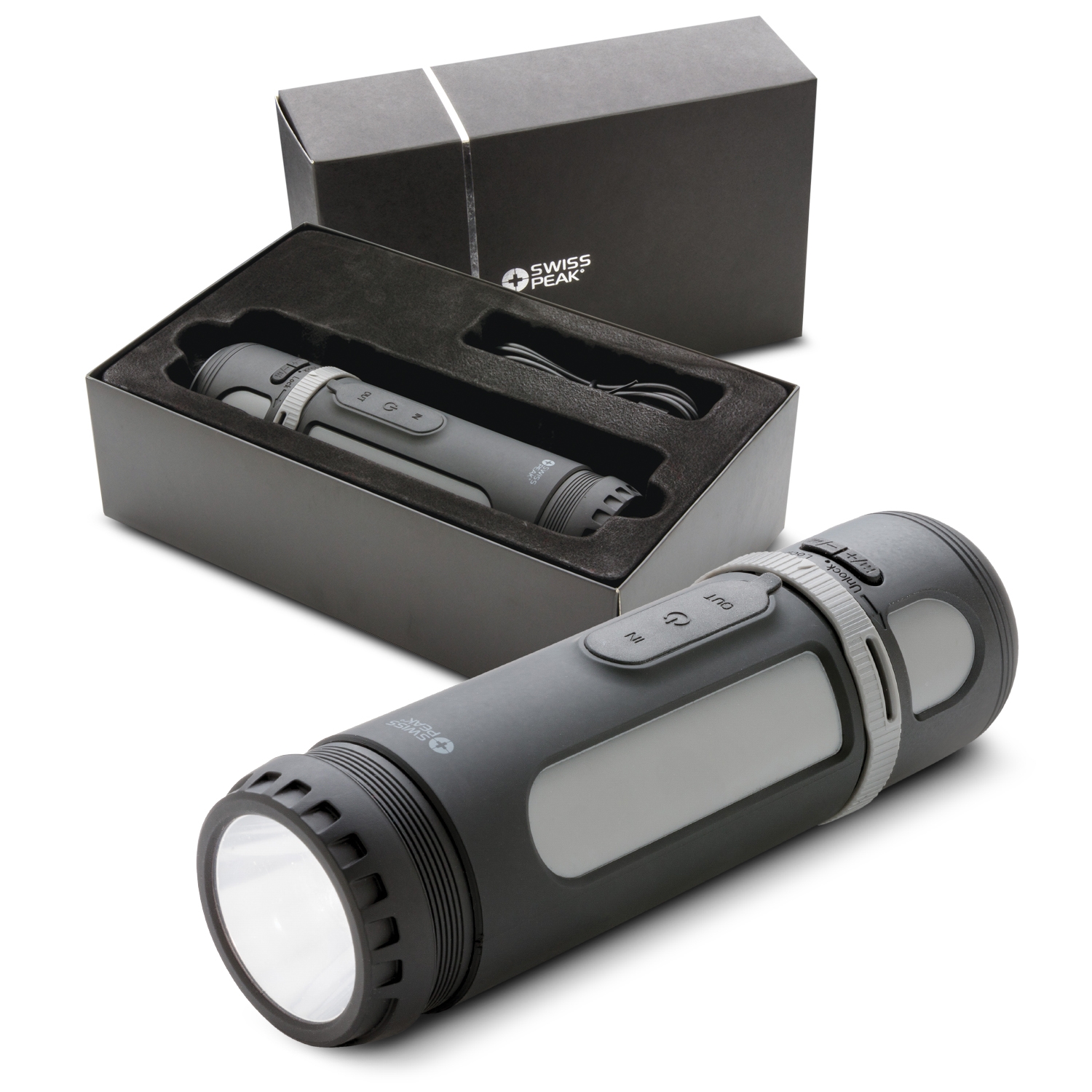 Swiss Peak 4-in-1 Speaker - 4500mAh