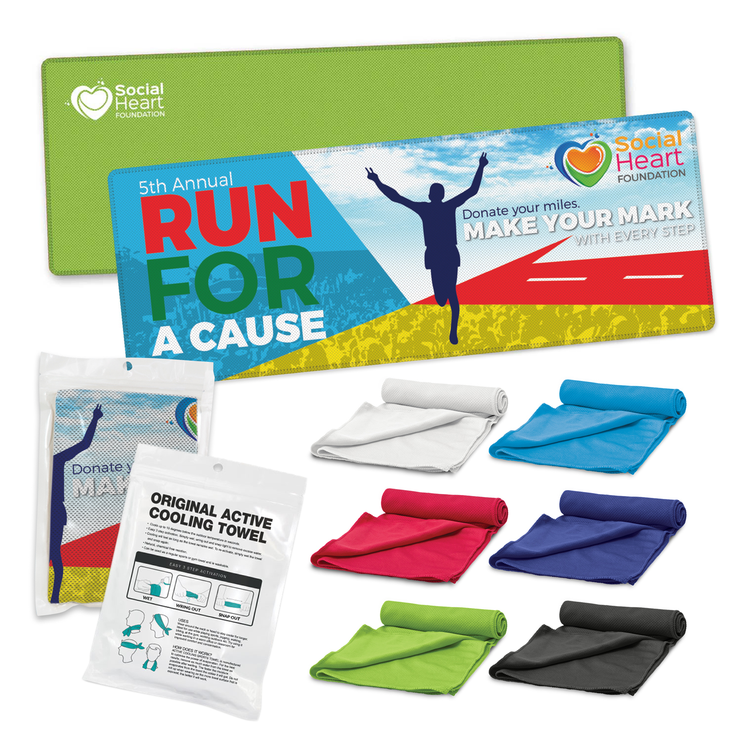 Active Cooling Towel - Pouch