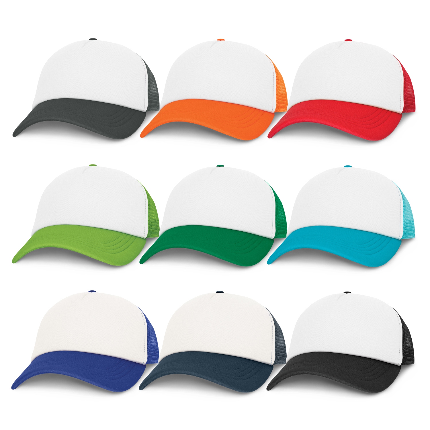 Cruise Tracker Mesh Cap - White Front