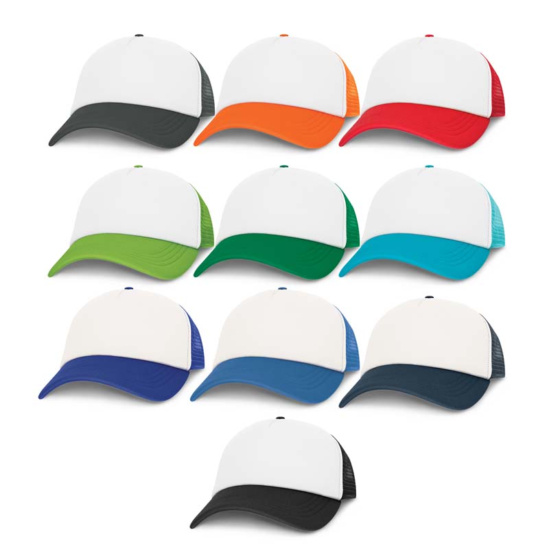 Cruise Tracker Mesh Cap - White Front