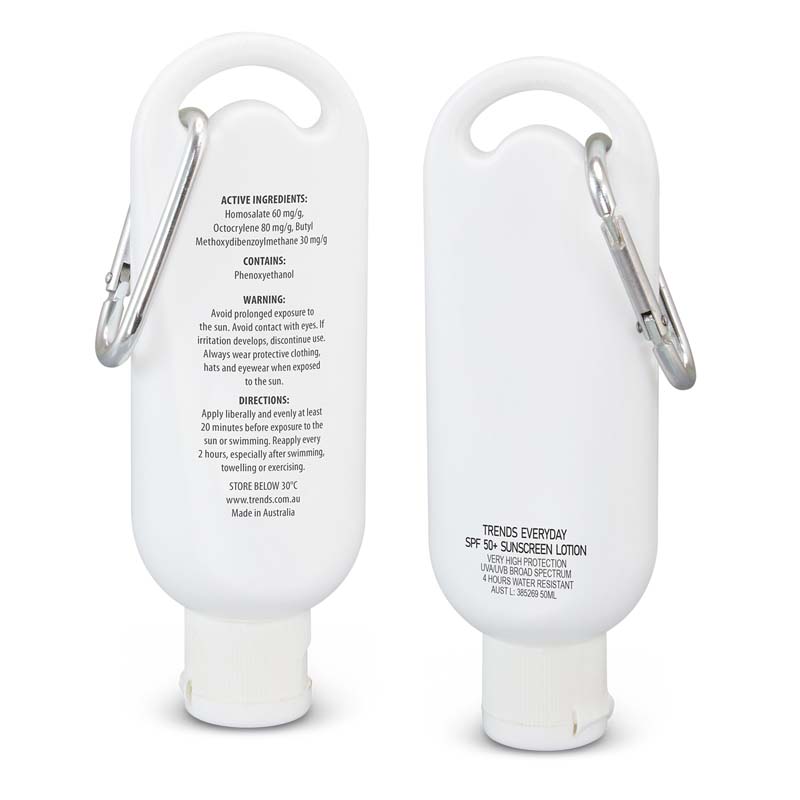 Everyday SPF 50+ Carabiner Sunscreen 50ml