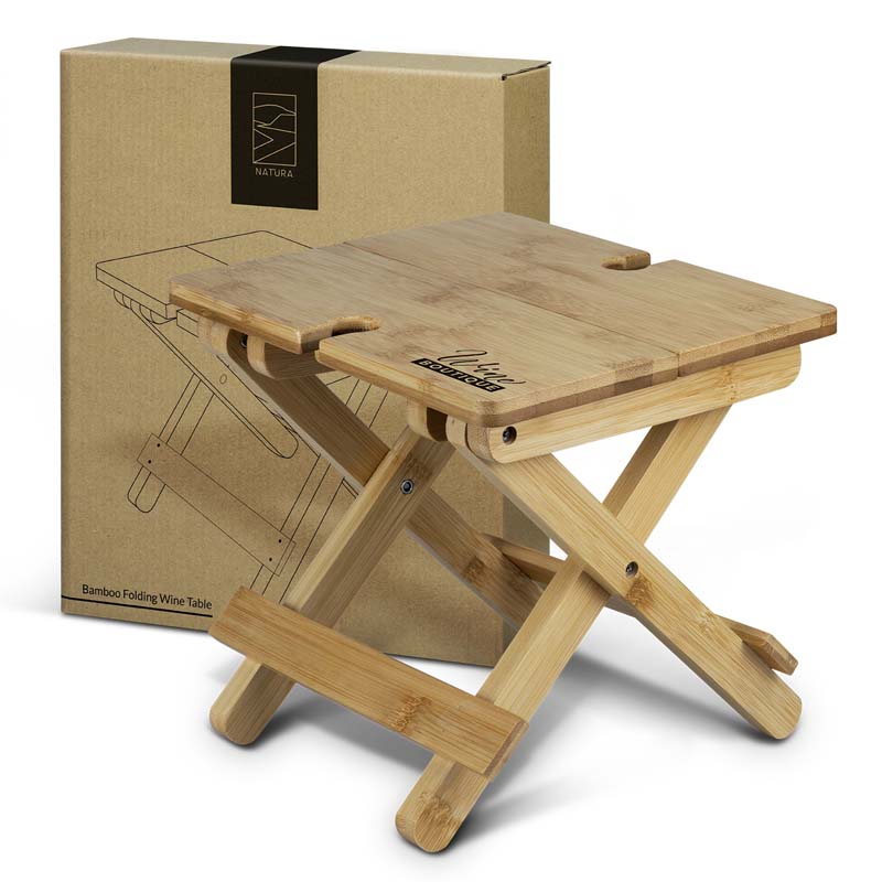 Bamboo Folding Wine Table