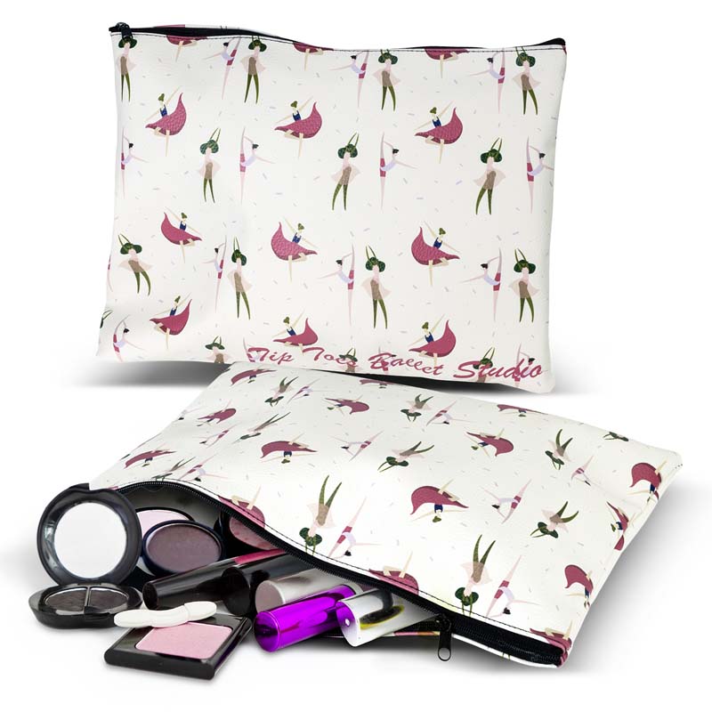 Large Flora Cosmetic Bag