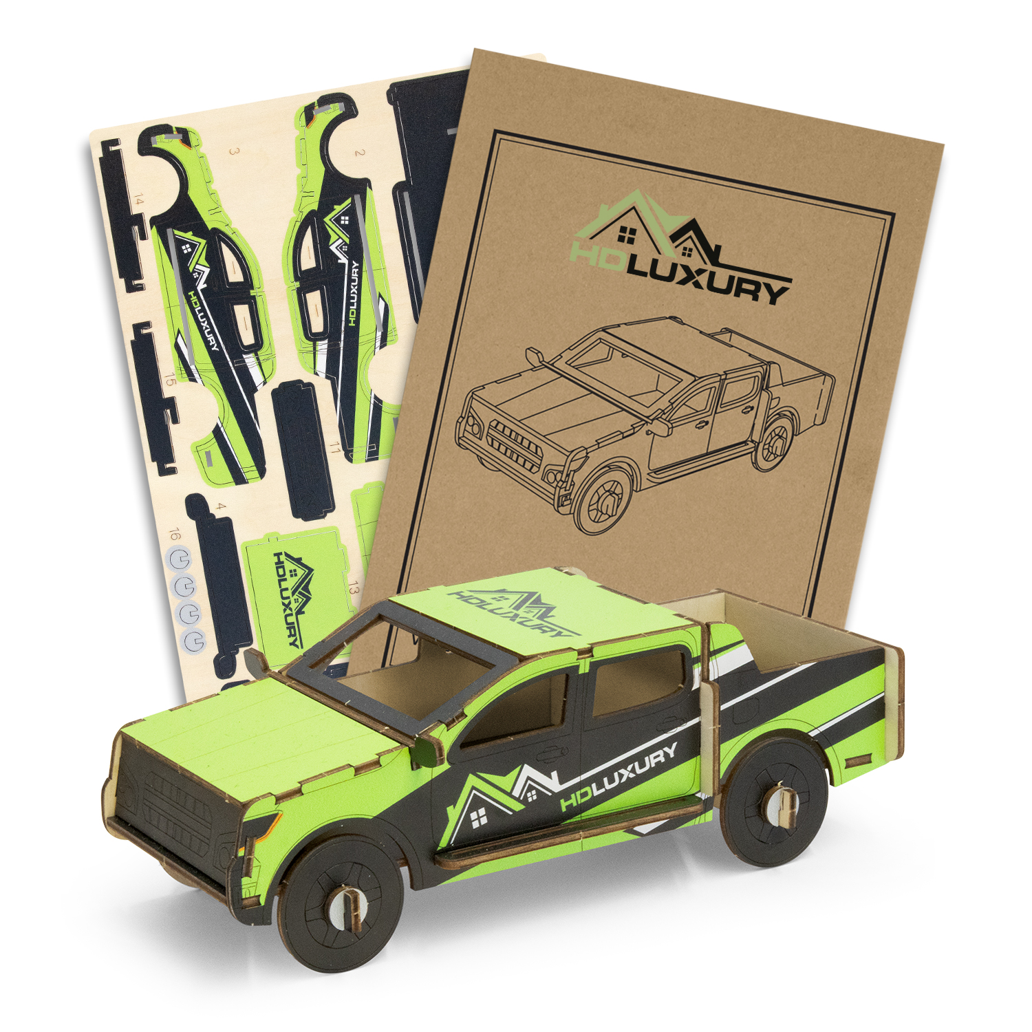 BRANDCRAFT UTE Wooden Model