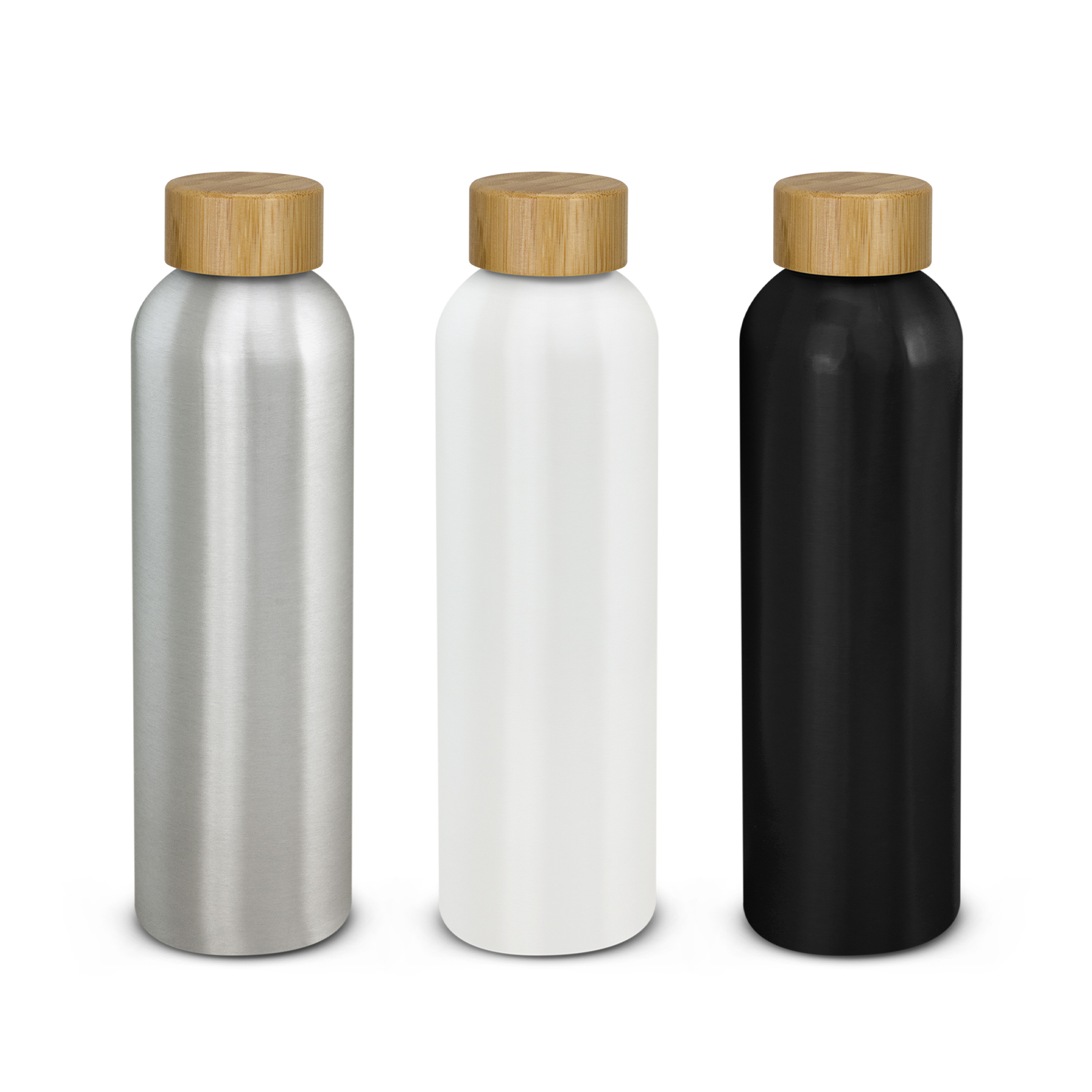 600ml Eden Aluminium Bottle Bamboo Lid