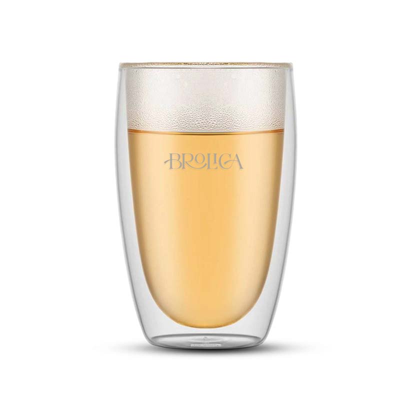 450ml Bodum Pavina Double Wall Glasses - Large - Set of 2