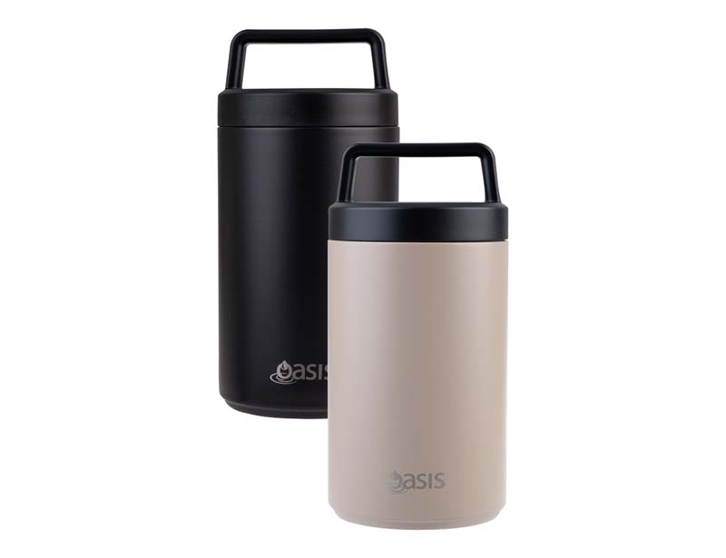 Oasis 700ml Vacuum Food Flask with Spoon
