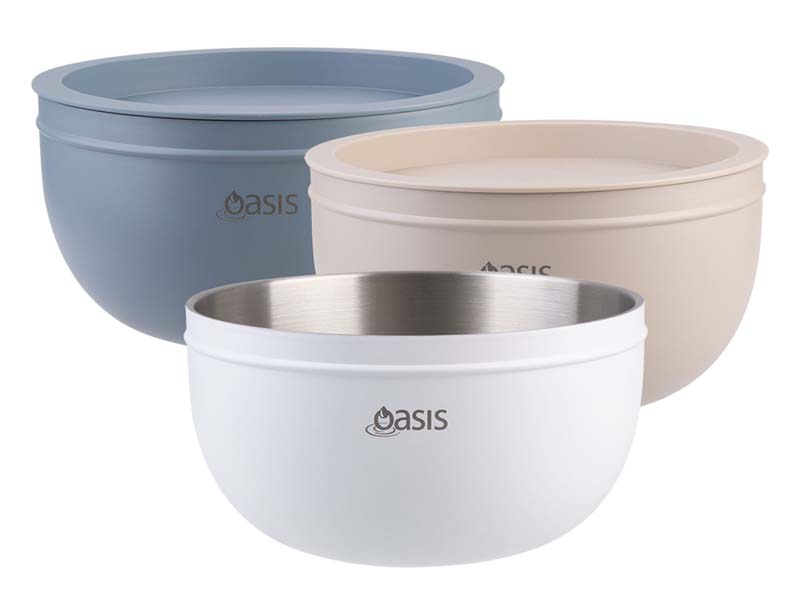 Oasis 2.8L Double Wall Salad Bowl