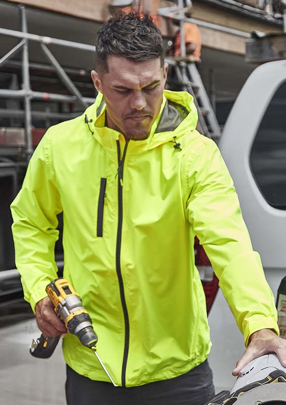 Syzmik Unisex Super Light Packable Rain Jacket