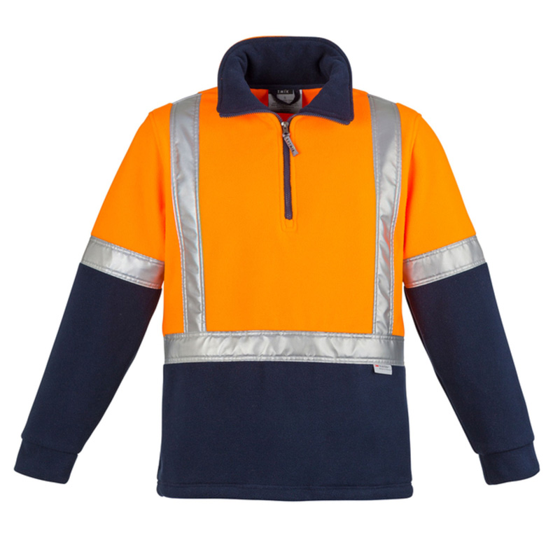 Syzmik Hi Vis Fleece Jumper - Shoulder Taped