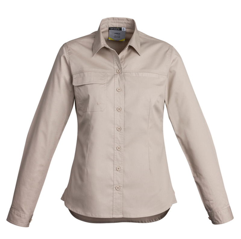 Syzmik Ladies Lightweight Long Sleeve Tradie Shirt